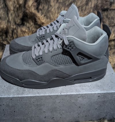 Air Jordan 4 Paris Olympics Wet Cement