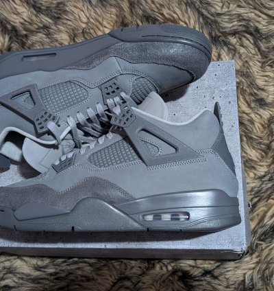 Air Jordan 4 Paris Olympics Wet Cement