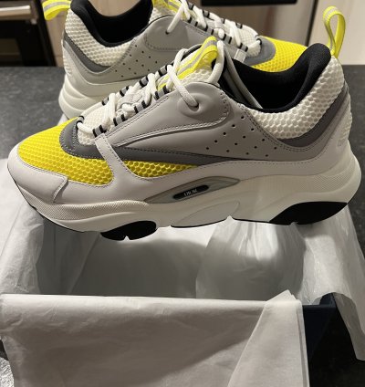 B22 Sneaker White Yellow