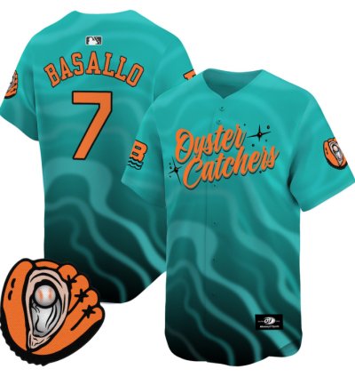 Samuel Basallo Jersey 7 Chesapeake Baysox Oyster Catchers Vapor Premier Limited Stitched