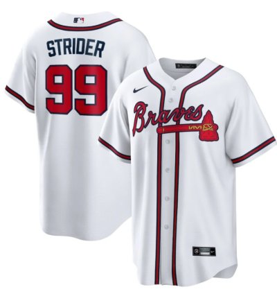 Tom Glavine 47 Atlanta Braves Home Limited Player Men Jersey - White