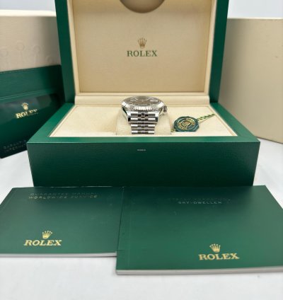 Rolex Sky-dweller Black Jubilee Bracelet 336934 Unworn 2024