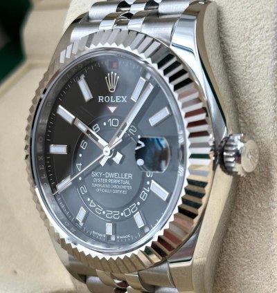 Rolex Sky-dweller Black Jubilee Bracelet 336934 Unworn 2024