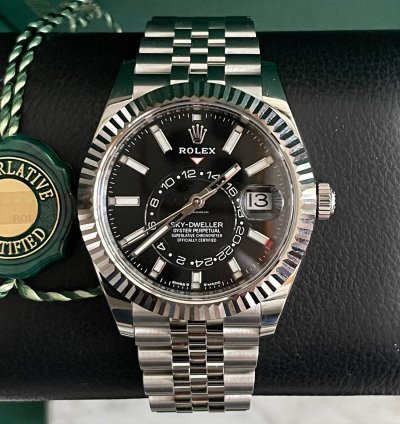 Rolex Sky-dweller Black New 2025