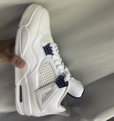 Air Jordan 4 Retro Purple Metallic Size 9 5
