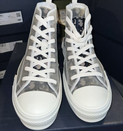 B23 Dior Mens High Top Chuck