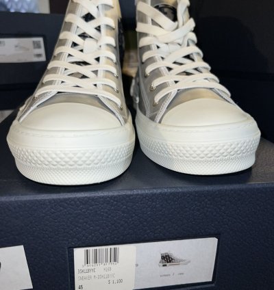B23 Dior Mens High Top Chuck