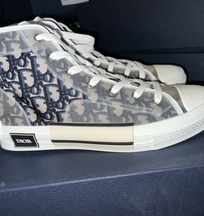 B23 Dior Mens High Top Chuck