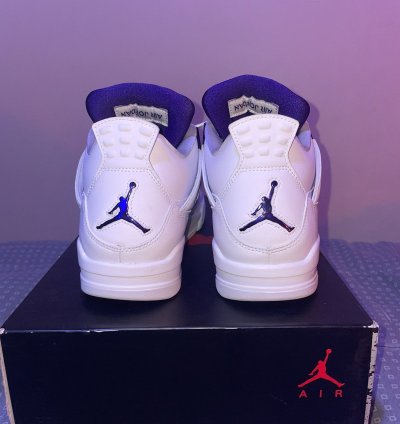 Air Jordan 4 Retro Purple Metallic Size 9 5