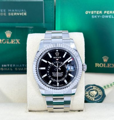 Rolex Sky-dweller Black Oyster 336934-0007 Unworn 2024