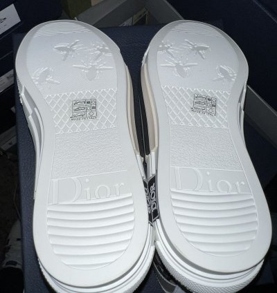 B23 Dior Mens High Top Chuck