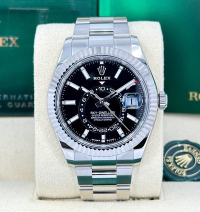 Rolex Sky-dweller Black Oyster 336934-0007 Unworn 2024