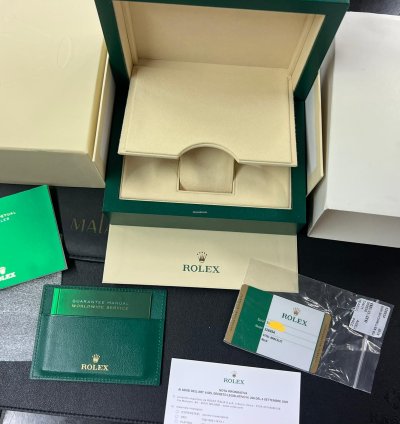 Rolex Sky-dweller Blu Blue New Nuovo Full Set Plastic Plastiche Stikers