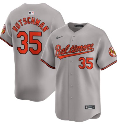 Adley Rutschman 35 Baltimore Orioles Road Limited Men Jersey - Gray