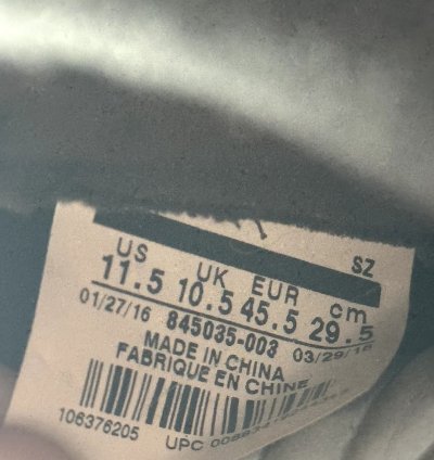 Air Jordan 5 Retro Og Metallic 2016 Men Shoes - Size 11 5