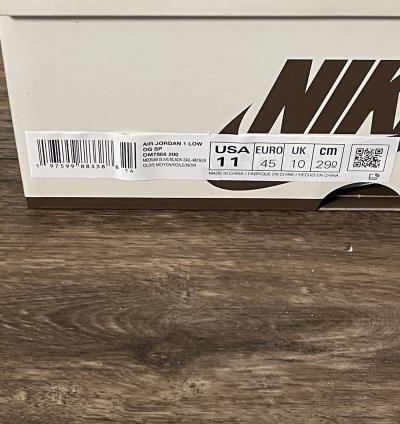 Air Jordan Retro 1 Low Og Sp Travis Scott Medium Olive