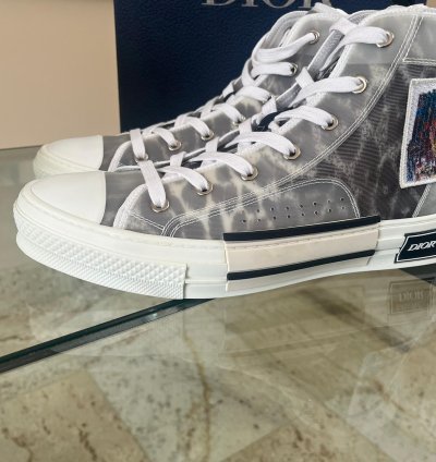 B23 Htbembroidered Leopard Sneakers In Multicolor