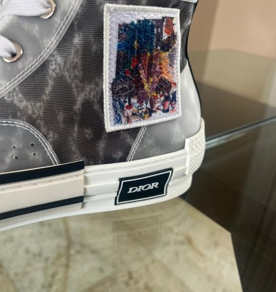B23 Htbembroidered Leopard Sneakers In Multicolor