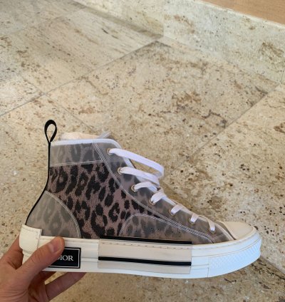 B23 Leopard Sneakers In Brown