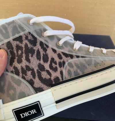 B23 Leopard Sneakers In Brown