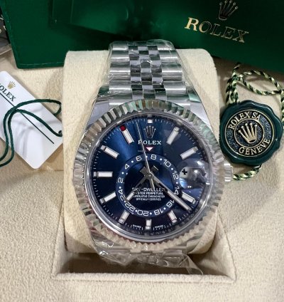 Rolex Sky-dweller Blue Dial 2024 Jubilee