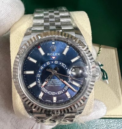 Rolex Sky-dweller Blue Dial 2024 Jubilee