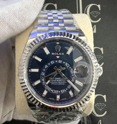 Rolex Sky-dweller Blue Dial 2024 Jubilee