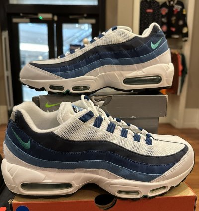 Air Max 95 White Skate Blue