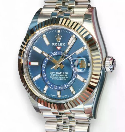 Rolex Sky-dweller Blue Dial 336934 Jubilee Bracelet