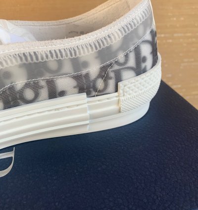 B23 Low Top Sneakers In White Black