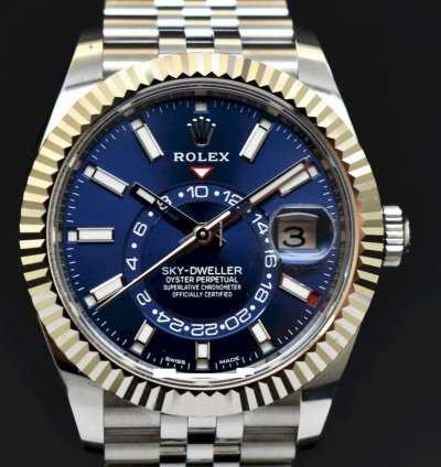 Rolex Sky-dweller Blue Dial Jubile New