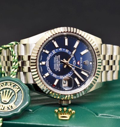 Rolex Sky-dweller Blue Dial Jubile New