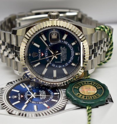 Rolex Sky-dweller Blue Dial Jubile New