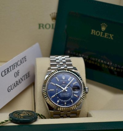 Rolex Sky-dweller Blue Dial Jubile New