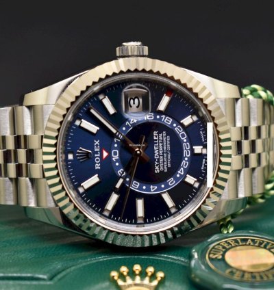 Rolex Sky-dweller Blue Dial Jubile New