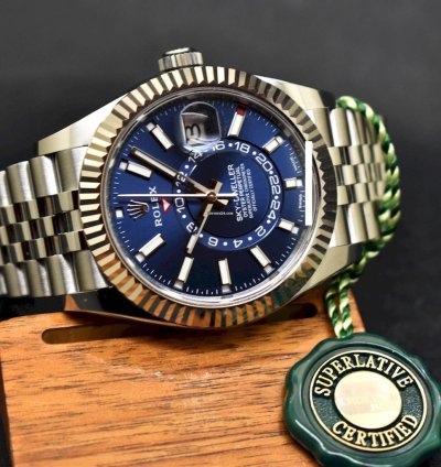 Rolex Sky-dweller Blue Dial Jubile New