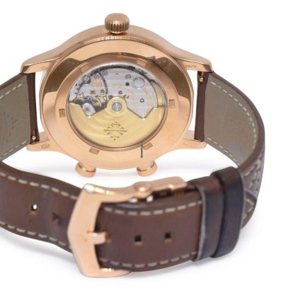 Patek Philippe 5524 Complications 18k Rose Gold Pilots Watch 20 5524r