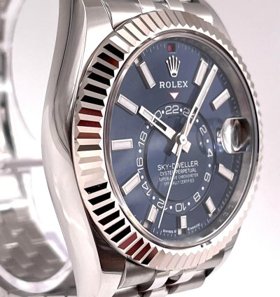 Rolex Sky-dweller Blue Dial Jubilee Bracelet 336934 Unworn 2024