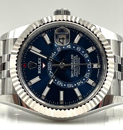 Rolex Sky-dweller Blue Dial Jubilee Bracelet 336934 Unworn 2024