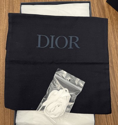 B23 Low-top White Dior Oblique Canvas