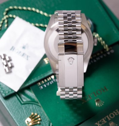 Rolex Sky-dweller Blue Dial Jubilee New Unworn Box And Papers 2022 326934