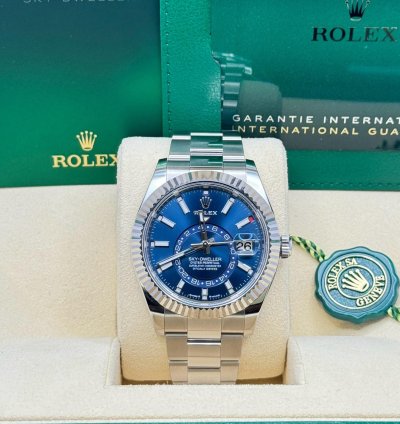Rolex Sky-dweller Blue Dial Oyster