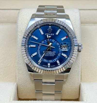 Rolex Sky-dweller Blue Dial Oyster