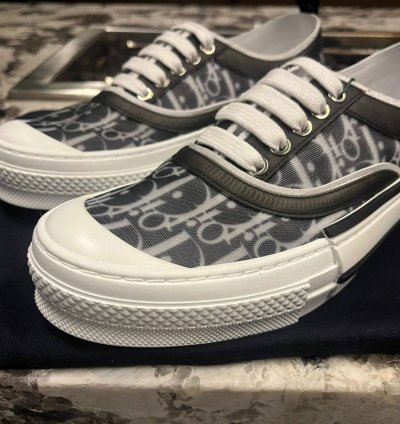 B23 Lt Half Oblique Sneakers In Black White