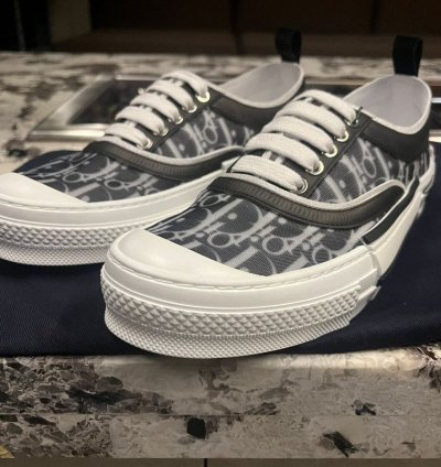 B23 Lt Half Oblique Sneakers In Black White