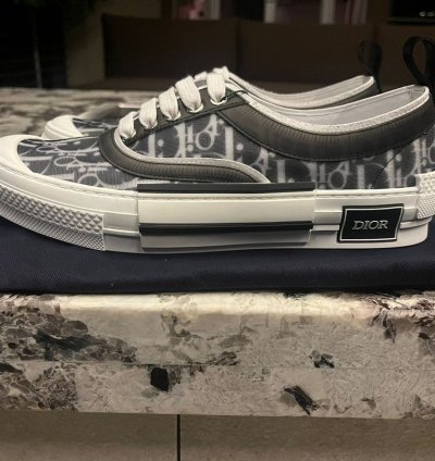 B23 Lt Half Oblique Sneakers In Black White