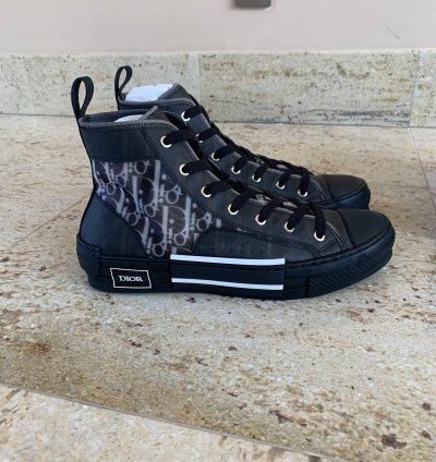 B23 Oblique Sneakers In Black
