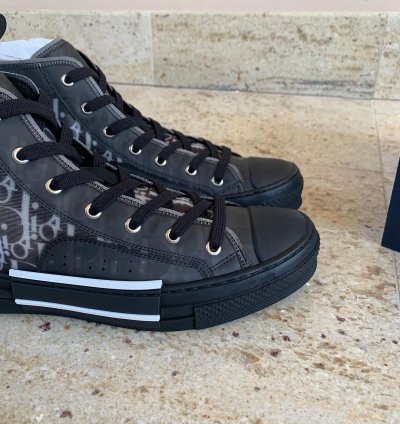B23 Oblique Sneakers In Black
