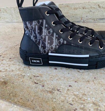 B23 Oblique Sneakers In Black