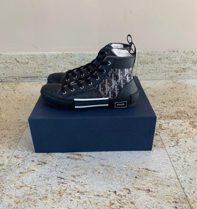 B23 Oblique Sneakers In Black